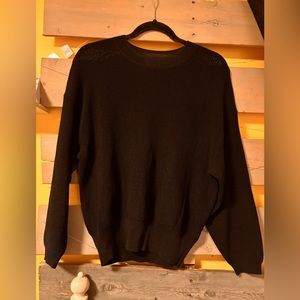 Aritzia~Wilfred| plain black sweater| Small